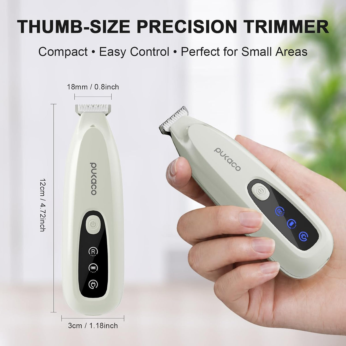 Mini Dog Paw Trimmer with LED Light - Image 2